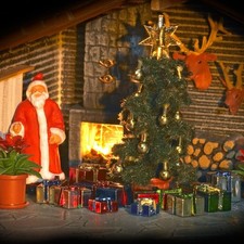 Busch 1140 Weihnachtsgeschenke Set H0 + Neu