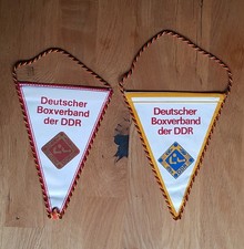 2x Wimpel Deutscher Boxverband