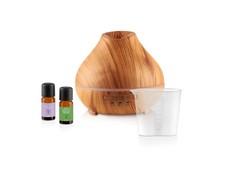 SILVERCREST Ultraschall Aroma Diffuser Raumerfrischer Holzdesign SADH12C3*B-Ware