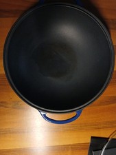 Silit Wok Gusseisen mit Glasdeckel