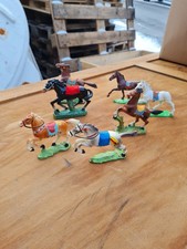 Konvolut DDR Spielzeug Pferde