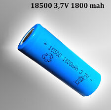 18500 3,7V 1800mah Li-Ion Akku Flat Top Wiederaufladbar (Achtung 18 x 50mm )