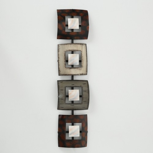 Wand objekt 78cm eisen relief - objekt,