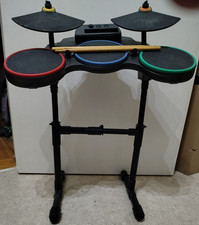 Wii Guitar Hero World Tour - Drums, Sticks, Game, Sticker Original Box *WORKING*