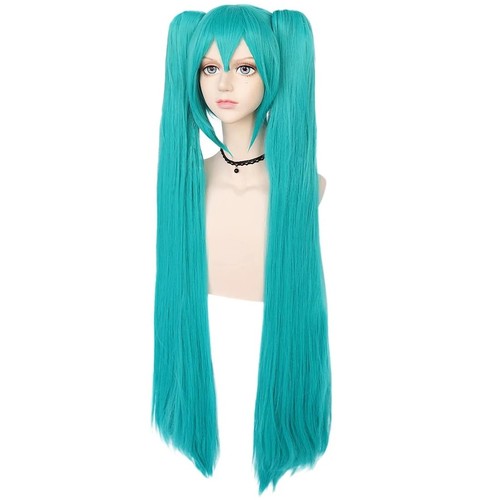 Hatsune miku blue - cosplay, wig
