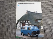 VW T3 Multivan Prospekt