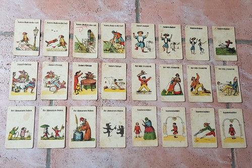 Altes kartenspiel - altes,