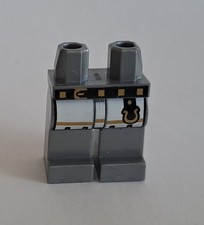 LEGO 1x Ritter Hose silber mit
