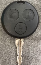 SMART Fortwo 450 3 Tasten Autoschlüssel Sender Funkschlüssel Funkfernbedienung