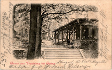 AK GRUSS AUS WESTPREUSSEN ELBING VOGELSANG GASTHAUS 1899