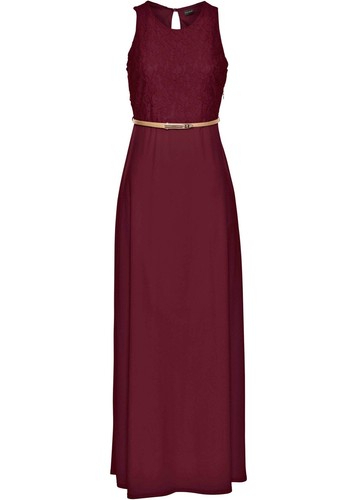 Neu ärmelloses abendkleid mit - abendkleid,