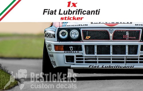 Aufkleber lancia fiat - 1x,