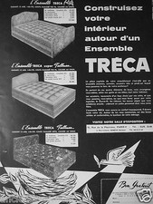 PRESSEWERBUNG 1957 TRÉCA DAS