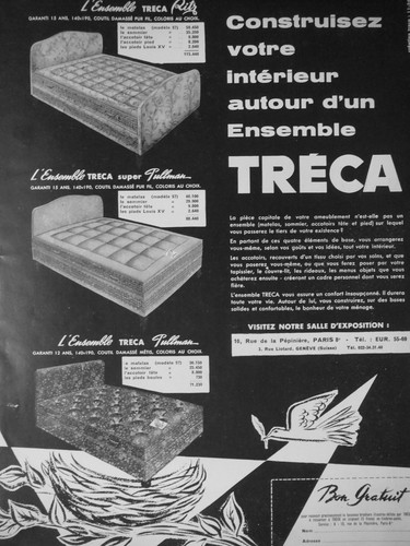 Pressewerbung 1957 tréca das - 1957,