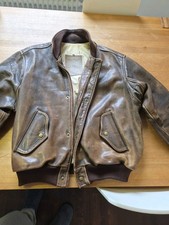 Vintage chevignon lederjacke - vintage, l