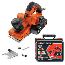 Black&Decker Elektro-Hobel 750W + Paralellanschlag mit Koffer KW750K-QS
