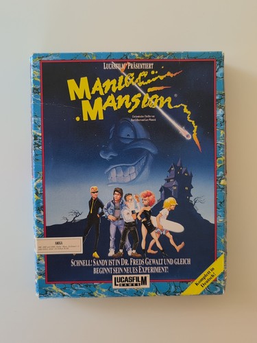Maniac mansion amiga lucasfilm - mansion,