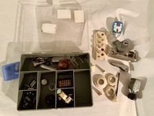 VW Käfer Oldtimer Zubehörteile Konvolut Wappen Zündschloss Sicherungen etc.