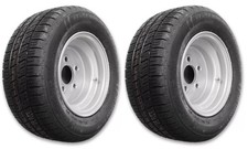 2x Komplettrad 195/55R10C