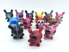 Kidrobot Bunny Figuren Konvolut ca. 7 cm Design Rare Art artoyz Collectible TOY
