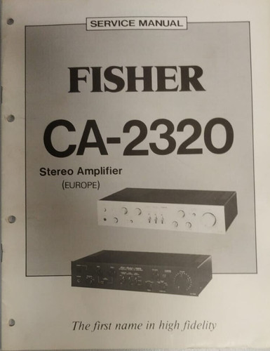 Fisher service manual - fisher,