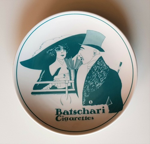 Alter werbeteller batschari - werbeteller,