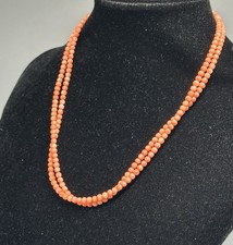 Antike Korallenkette 1900-1920