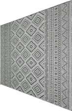 Paco Home Outdoor Teppich Flachgewebe Modern Boho-Style wetterfest & UV-beständi