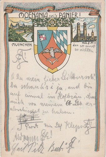 Studentika 1910 moenania - 1910,
