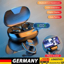 Kopfhörer In Ear Ohrbügel Kabellos TWS Sportkopfhörer mit Mikrofon Bluetooth 5.3