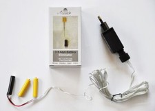 Batterie Netzteil Adapter 3x