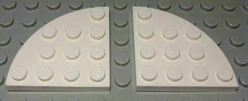 Lego platte ecke - ecke, 4x4