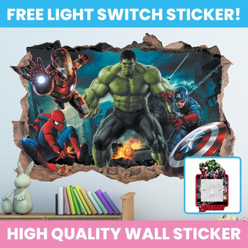 Avengers wandsticker aufkleber - avengers,