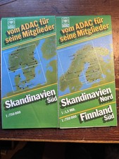 Landkarte ADAC Skandinavien Nord + Süd