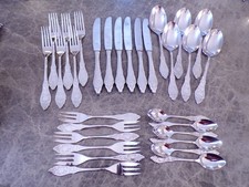 BSF FRIESENMUSTER Besteck Tafel für 6 Personen 29 Teile  18/8 TOP