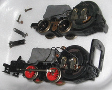 # H0 Lima 1x Antrieb / Motor / Fahrwerk von amerikanischer Dampflok (n)