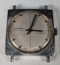 Unisex Armbanduhr, Desira, Pforzheim/ Schweiz, um 1970-80, defekt. #BA744