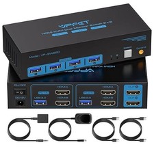 CMSTEDCD KVM Switch 2 PC 2