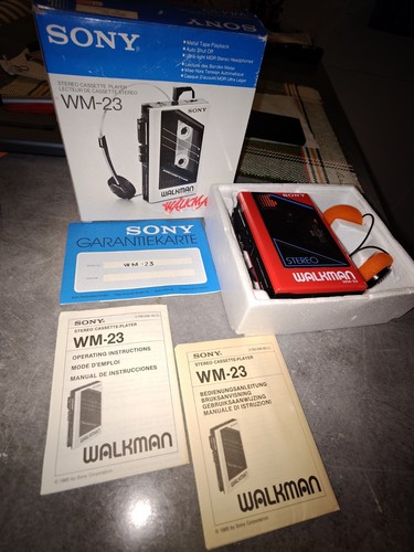 Superb sony walkman wm - walkman, wm-23