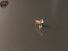 1/87 Bullterrier Hund Scene Dog Tier Figur Park Stadt Diorama Dekoration H0 HO