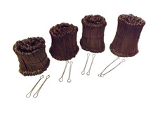 Ösendraht doppelt verkupfert Betonbindedraht Drahtsackverschluss Draht