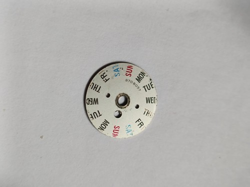Seiko 870805t day disc english - 870805t,