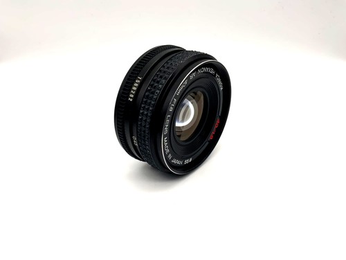 Konica 40mm 8 - 1:1.8, objektiv