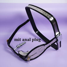 Edelstahl Chastity Belt Keuschheitsgürtel Abschließbar Unterwäsche Einstellbar