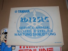 YAMAHA RD125LC  10W  Werkstatthandbuch Wartungsanleitung Service Manual