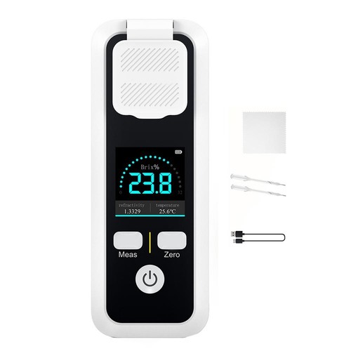 Digitales refraktometer mit - refraktometer,