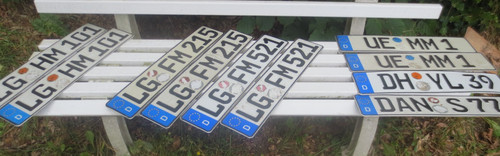 Alte kennzeichen - alte,