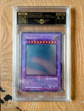 Yu-Gi-Oh Karte Regenbogen-Neos GHOST RARE - PTDN-DE044 DE - AP 8,5 wie PSA, CGC