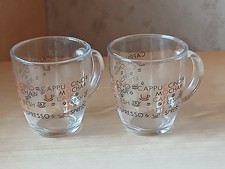 2 Cappuccino Mocca Tee Kaffee Gläser