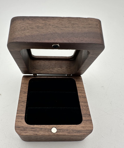 Ringbox ringetui holz mit - ringetui,